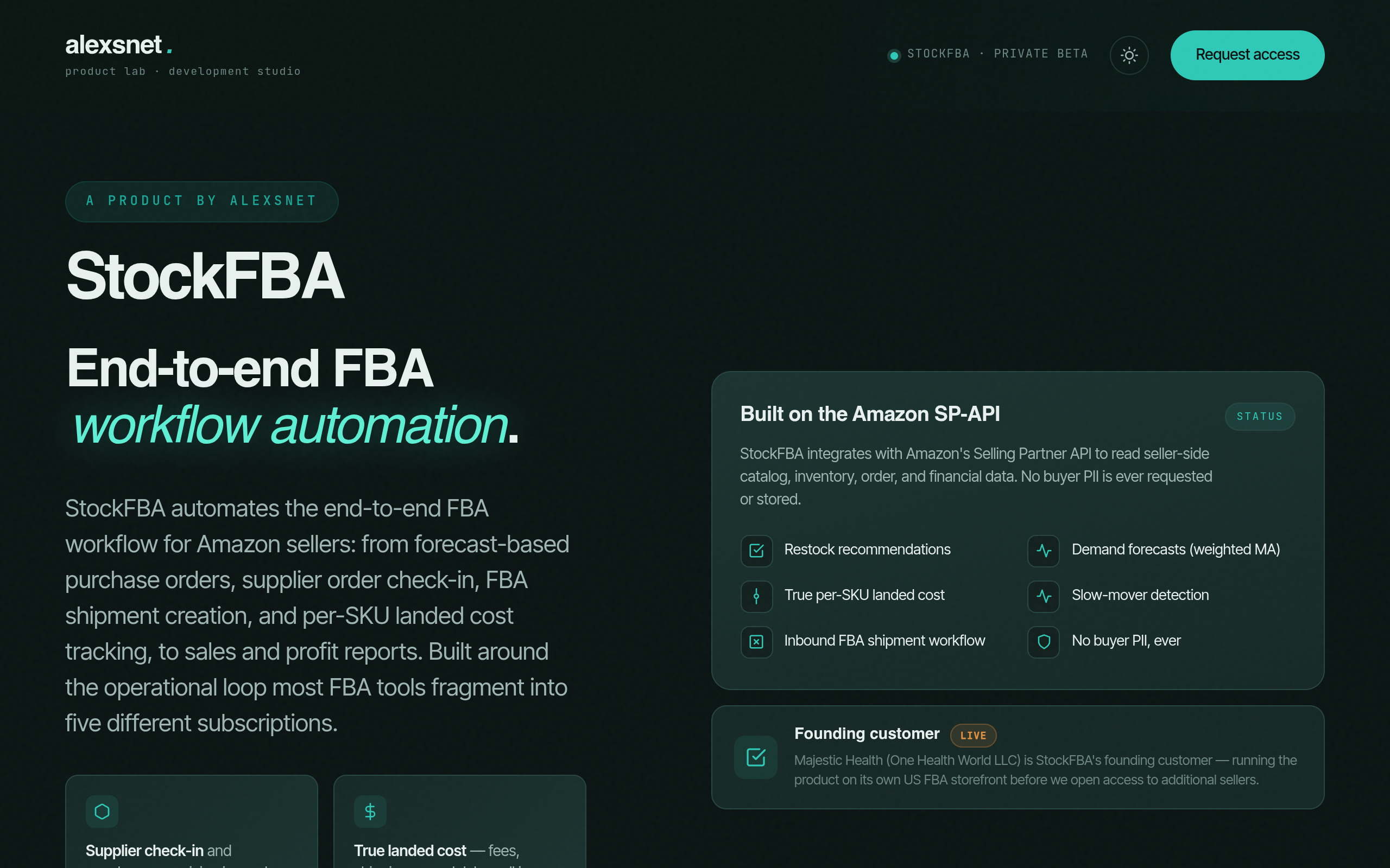 StockFBA preview